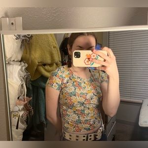 Floral Forever 21 Top